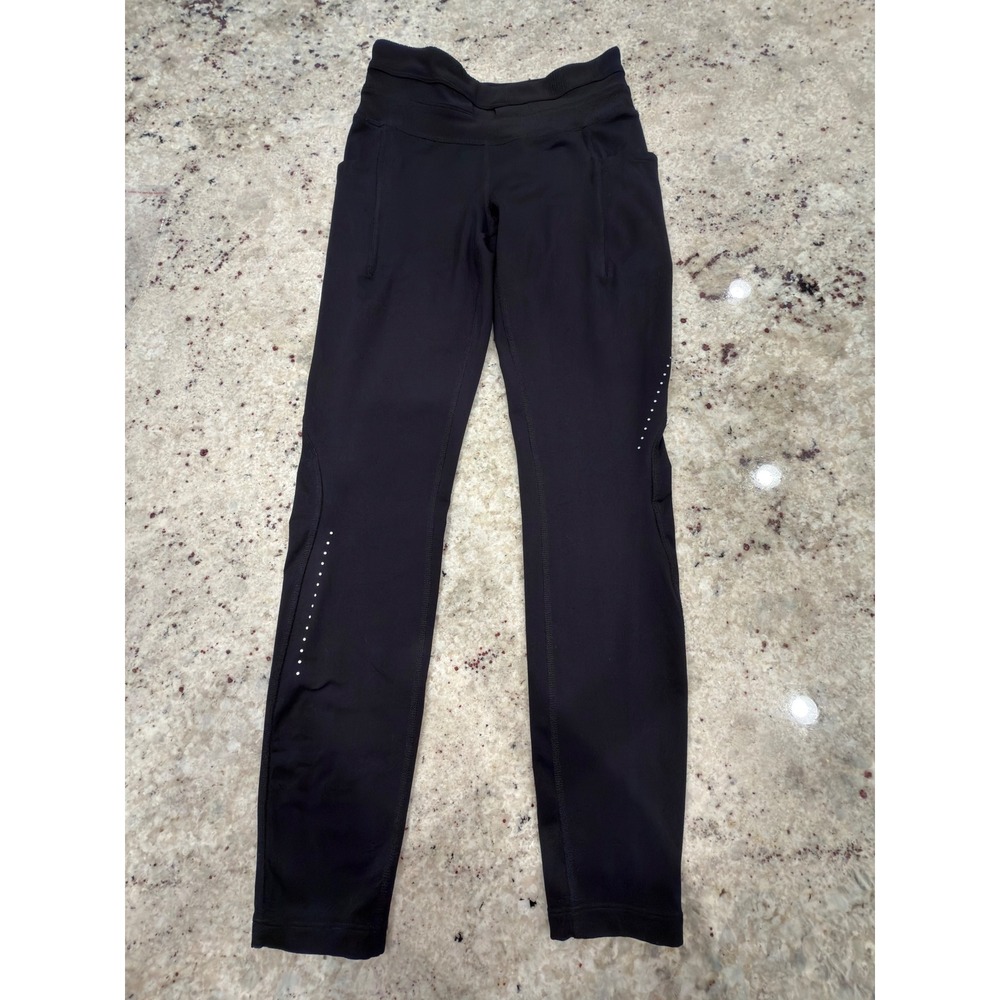 Baleaf Black Athletic Leggings Estimated Size Small 32" Inseam Side‎ Pockets